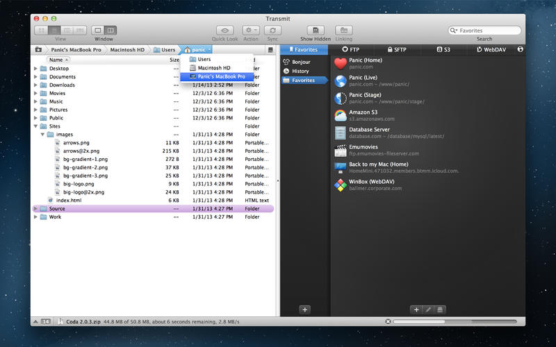 Transmit 5.9.2 FTP客户端 Transmit 5.9.2 FTP客户端