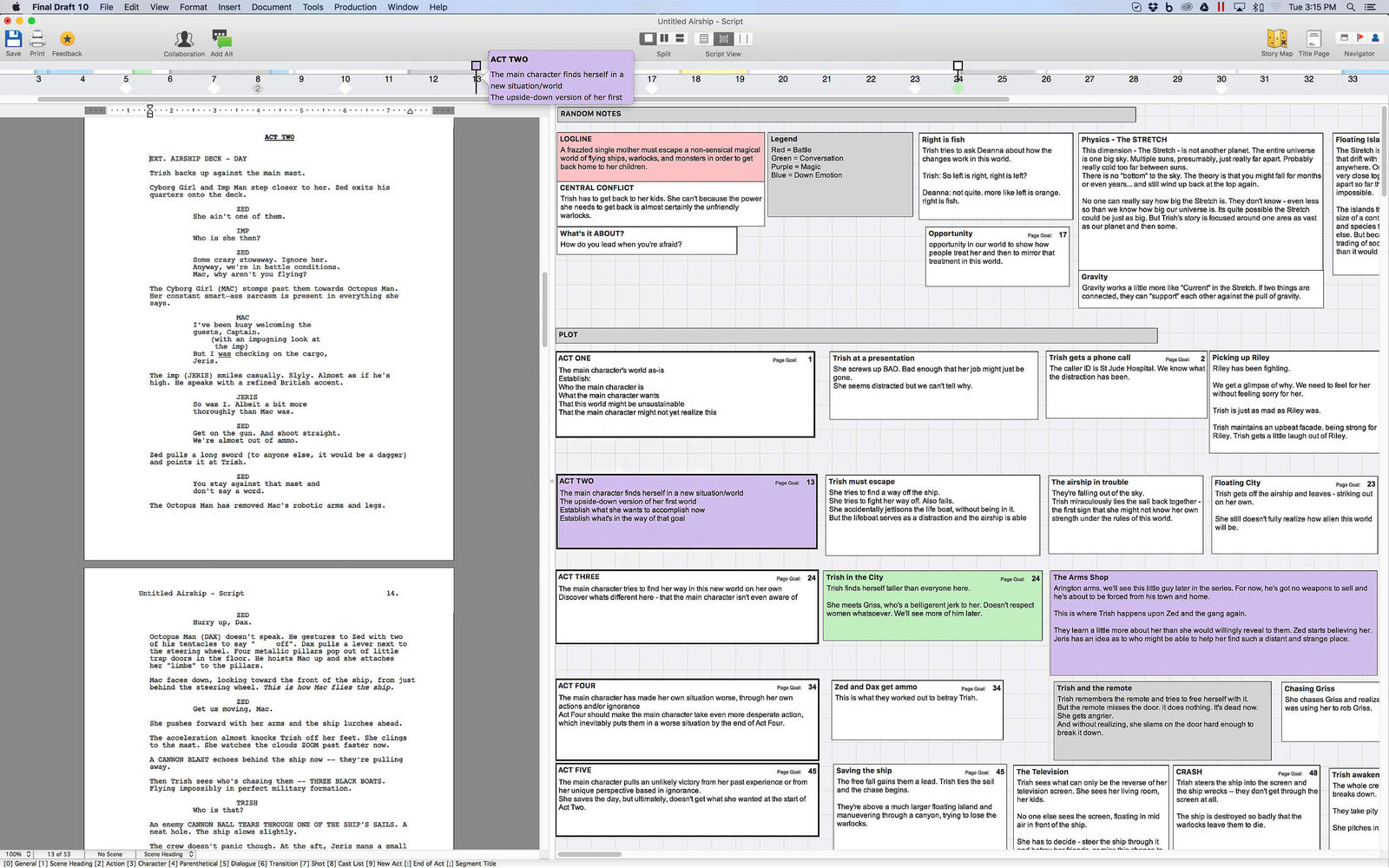 Final Draft 12.0.8 剧本编辑文本处理工具 Final Draft 12.0.8 剧本编辑文本处理工具