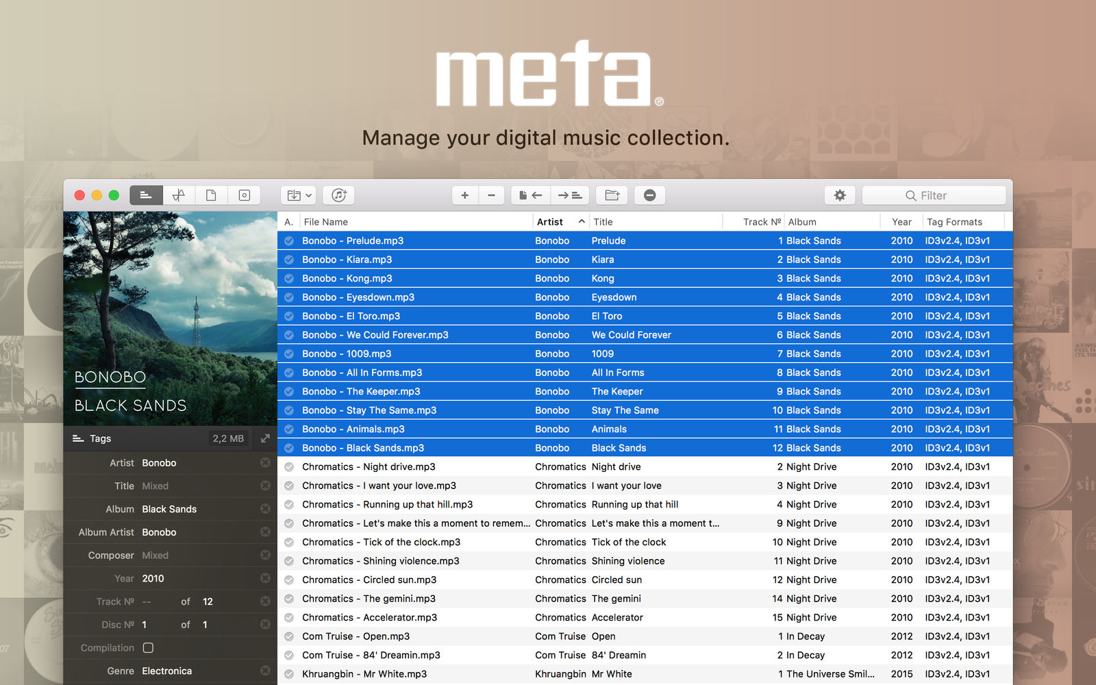 Meta 2.2 数字音乐管理软件 Meta 2.2 数字音乐管理软件