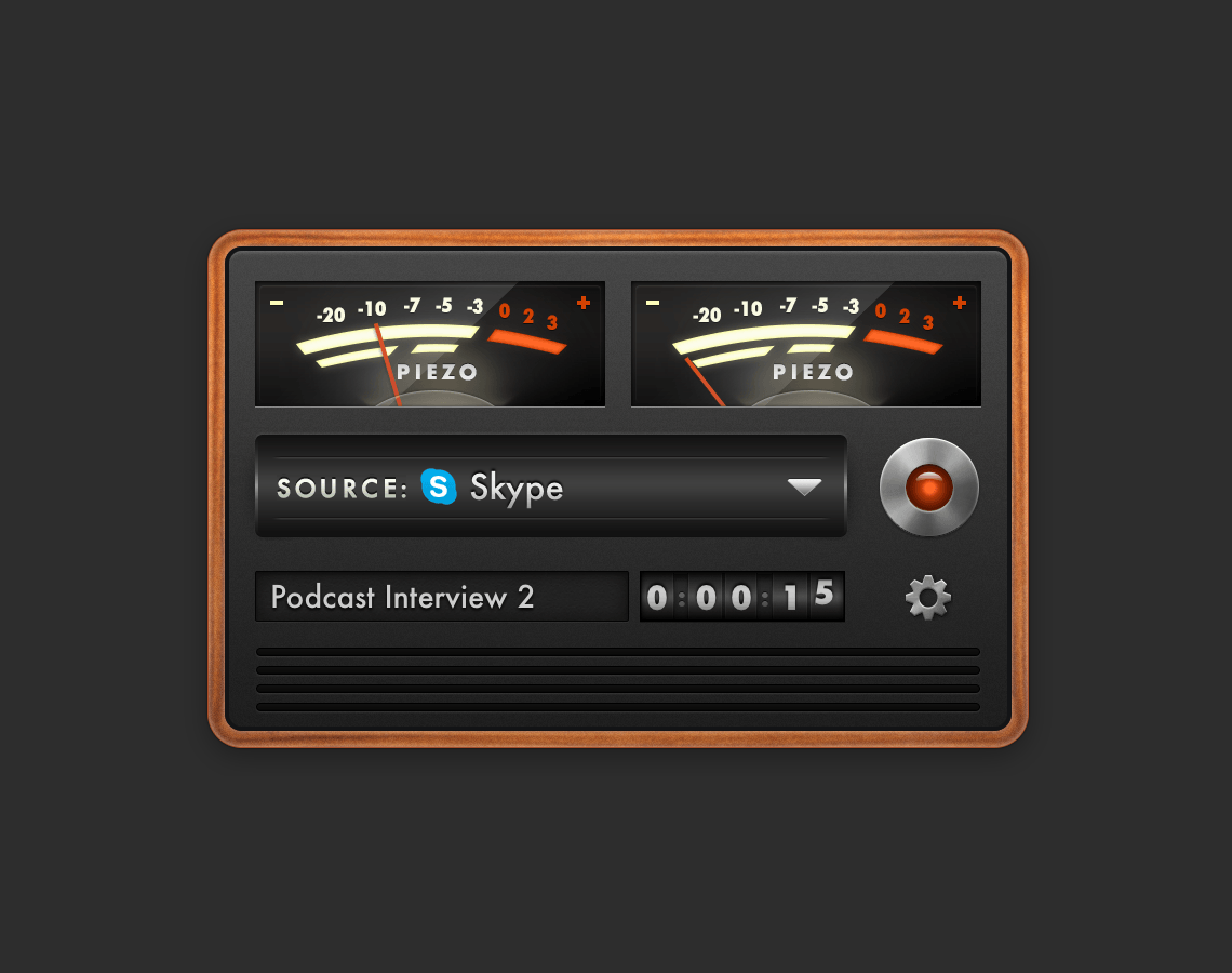 Piezo 1.7.12 音频录制软件 Piezo 1.7.12 音频录制软件