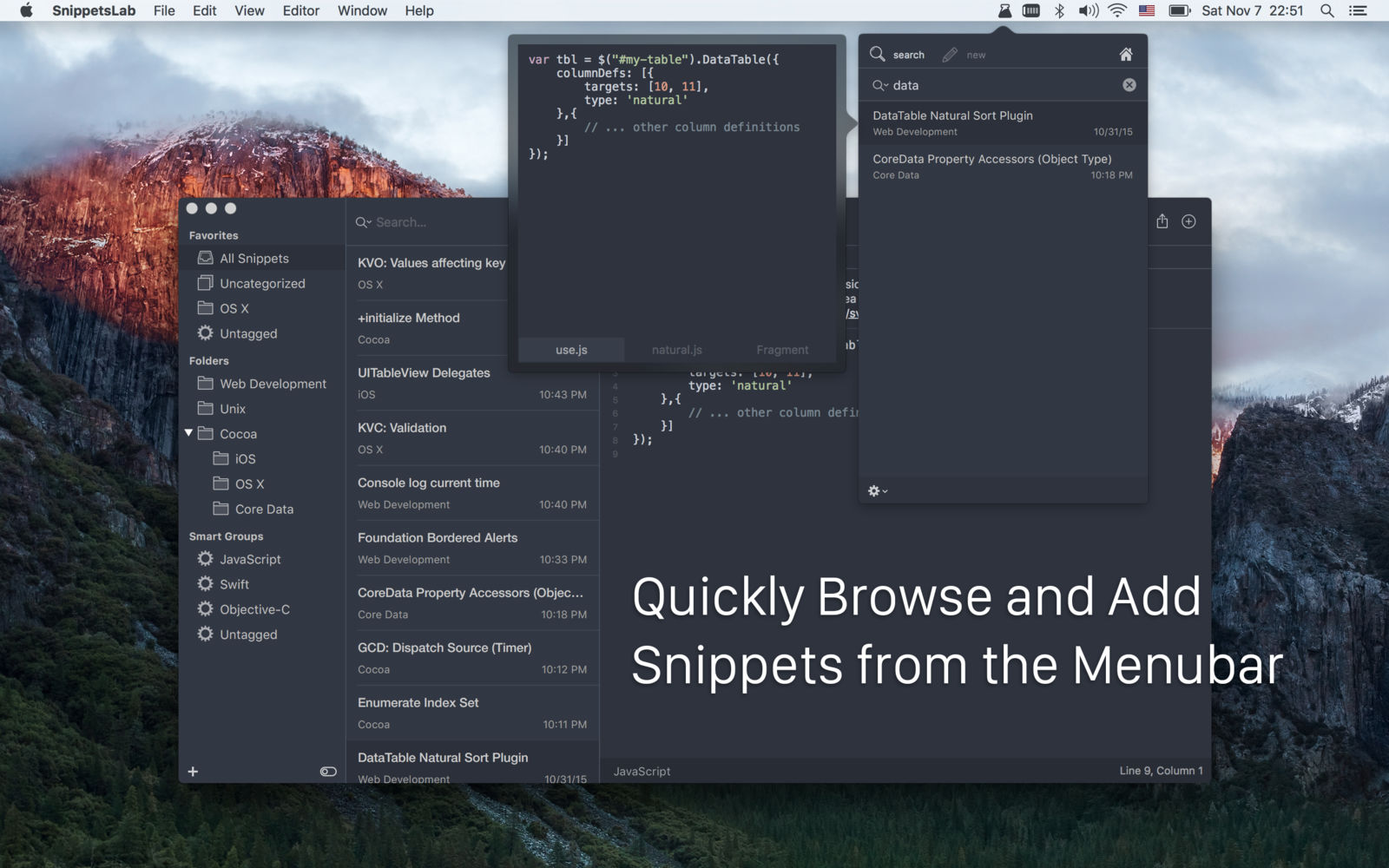 SnippetsLab 2.2.1 构建你的私人代码库 SnippetsLab 2.2.1 构建你的私人代码库