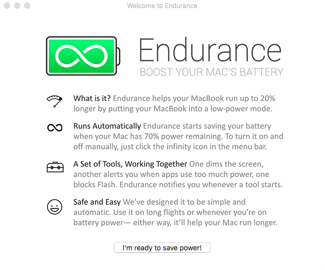 Endurance 3.2.6 电池续航小助手 Endurance 3.2.6 电池续航小助手