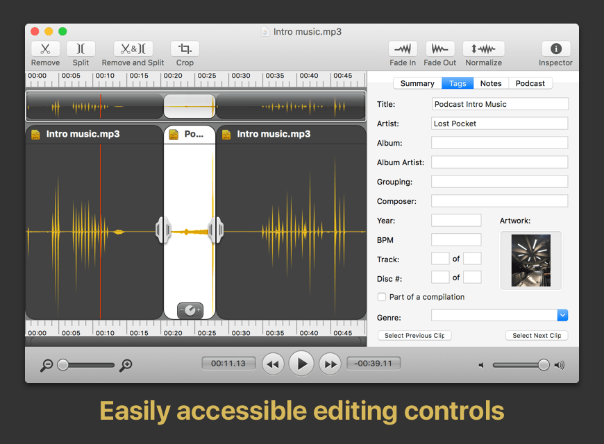Fission 2.8.3 精简的音频编辑器 Fission 2.8.3 精简的音频编辑器