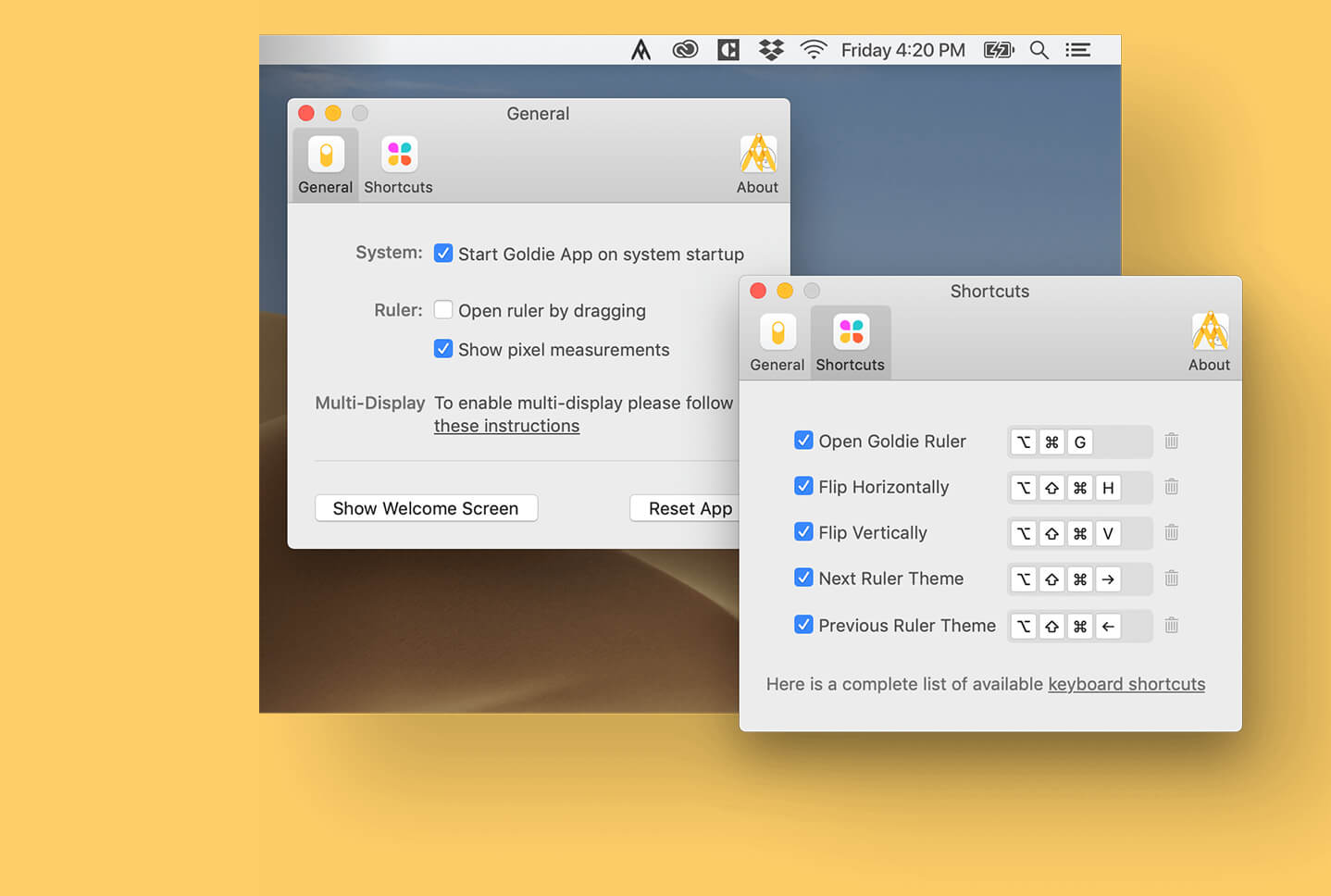 Goldie App 2.1 黄金比例计算工具 Goldie App 2.1 黄金比例计算工具