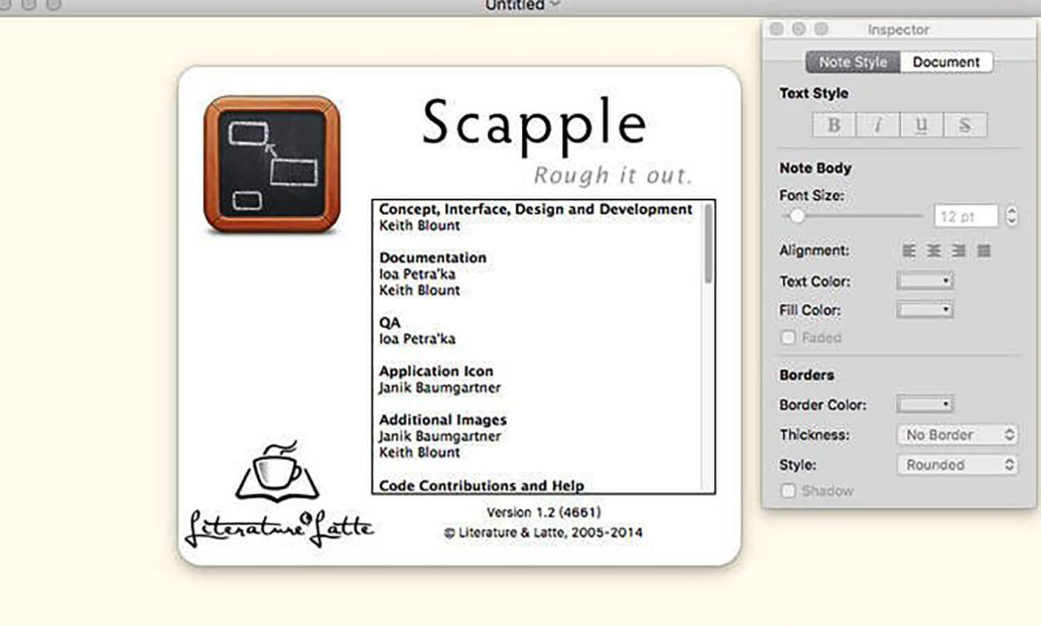 Scapple 1.4.2 思维导图软件 Scapple 1.4.2 思维导图软件