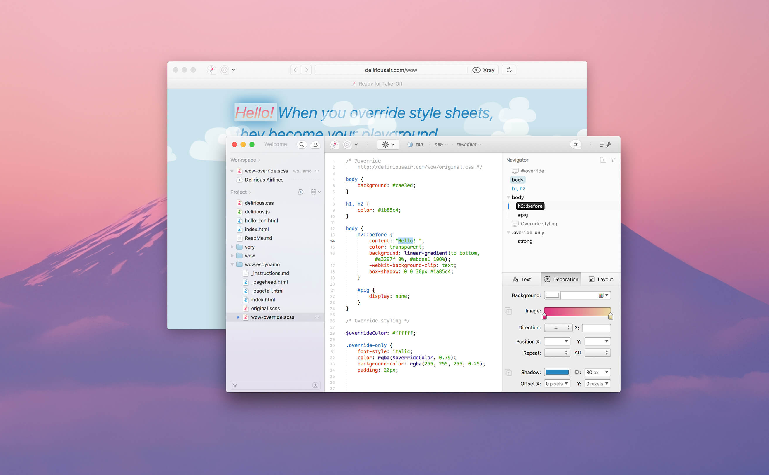Espresso 5.9.1 强大的网页开发工具