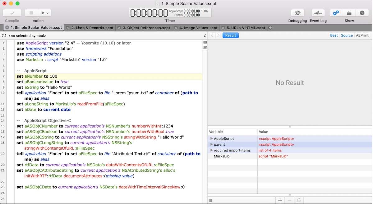 Script Debugger 8.0.5 脚本调试器 Script Debugger 8.0.5 脚本调试器