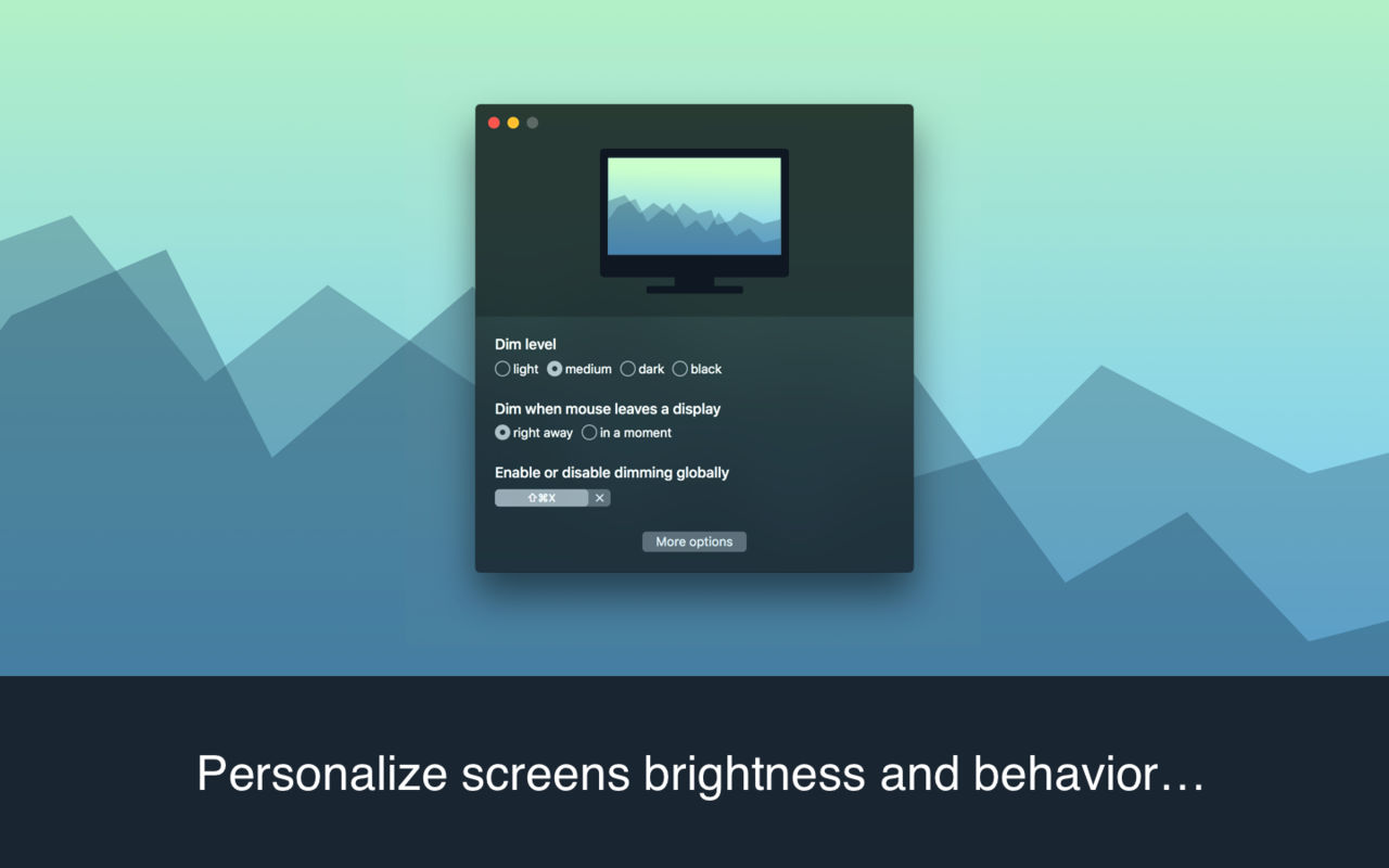 ScreenFocus 1.1 (23) 多显示器下保持专注的工具 ScreenFocus 1.1 (23) 多显示器下保持专注的工具