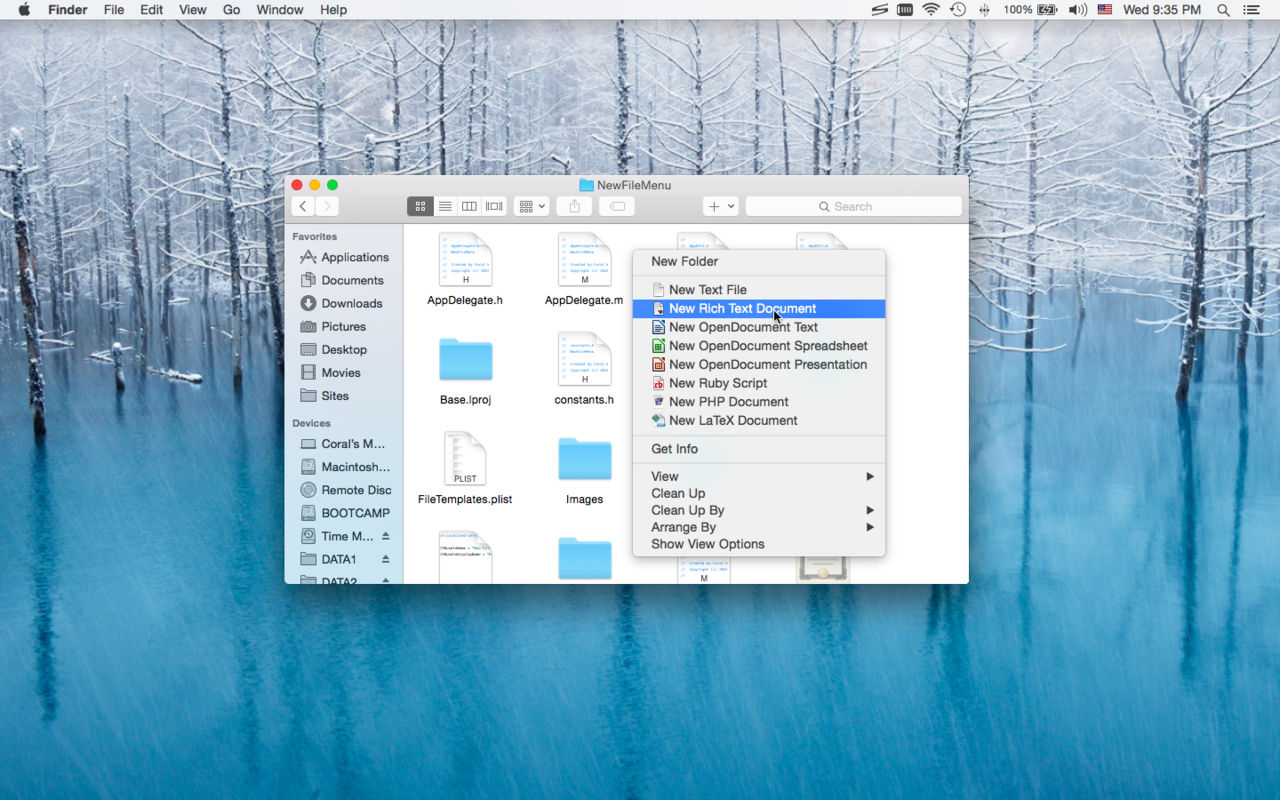 New File Menu 1.6 实用的文件辅助工具 New File Menu 1.6 实用的文件辅助工具