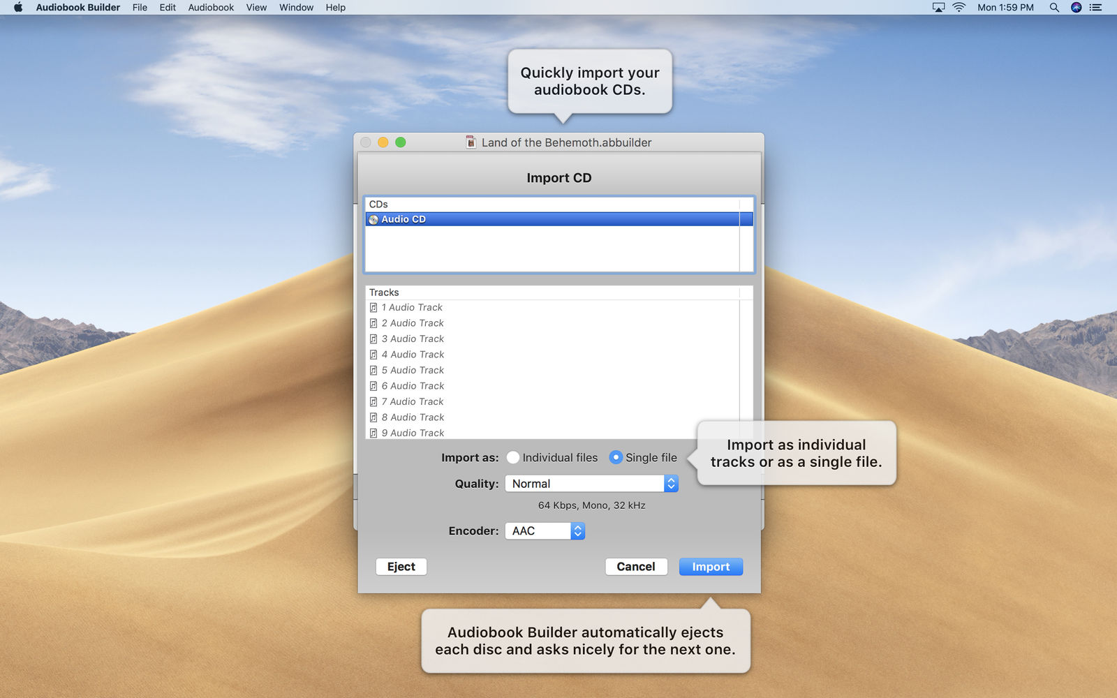 Audiobook Builder 2.2.3 (410) 有声读物生成器 Audiobook Builder 2.2.3 (410) 有声读物生成器