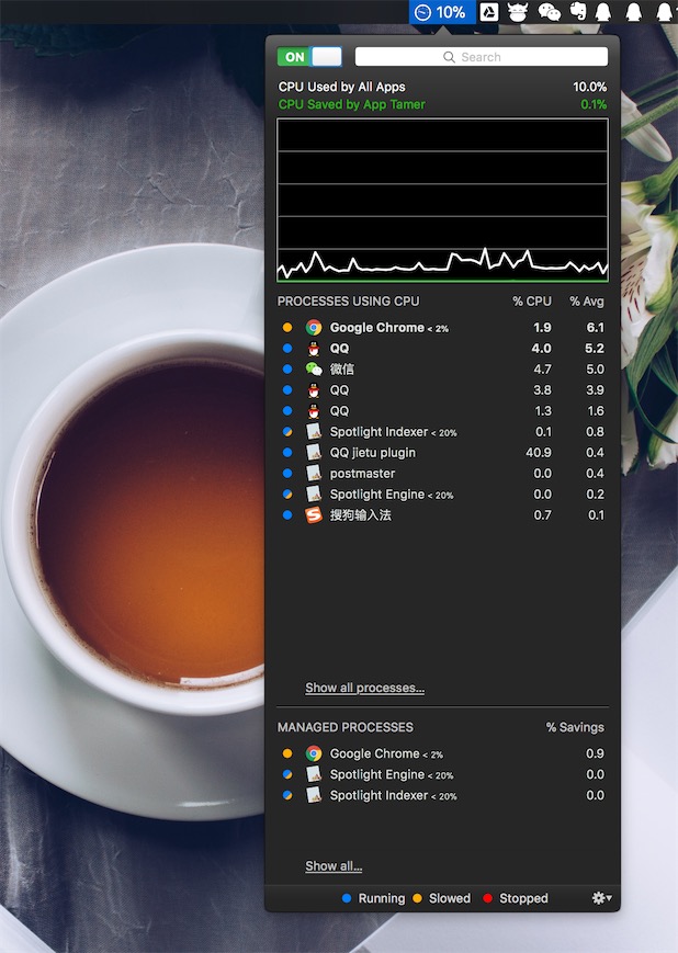 App Tamer 2.7.3 优秀的管理电池软件 App Tamer 2.7.3 优秀的管理电池软件