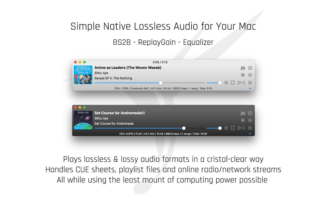 Colibri 2.0.5 原生无损Mac音频播放器 Colibri 2.0.5 原生无损Mac音频播放器