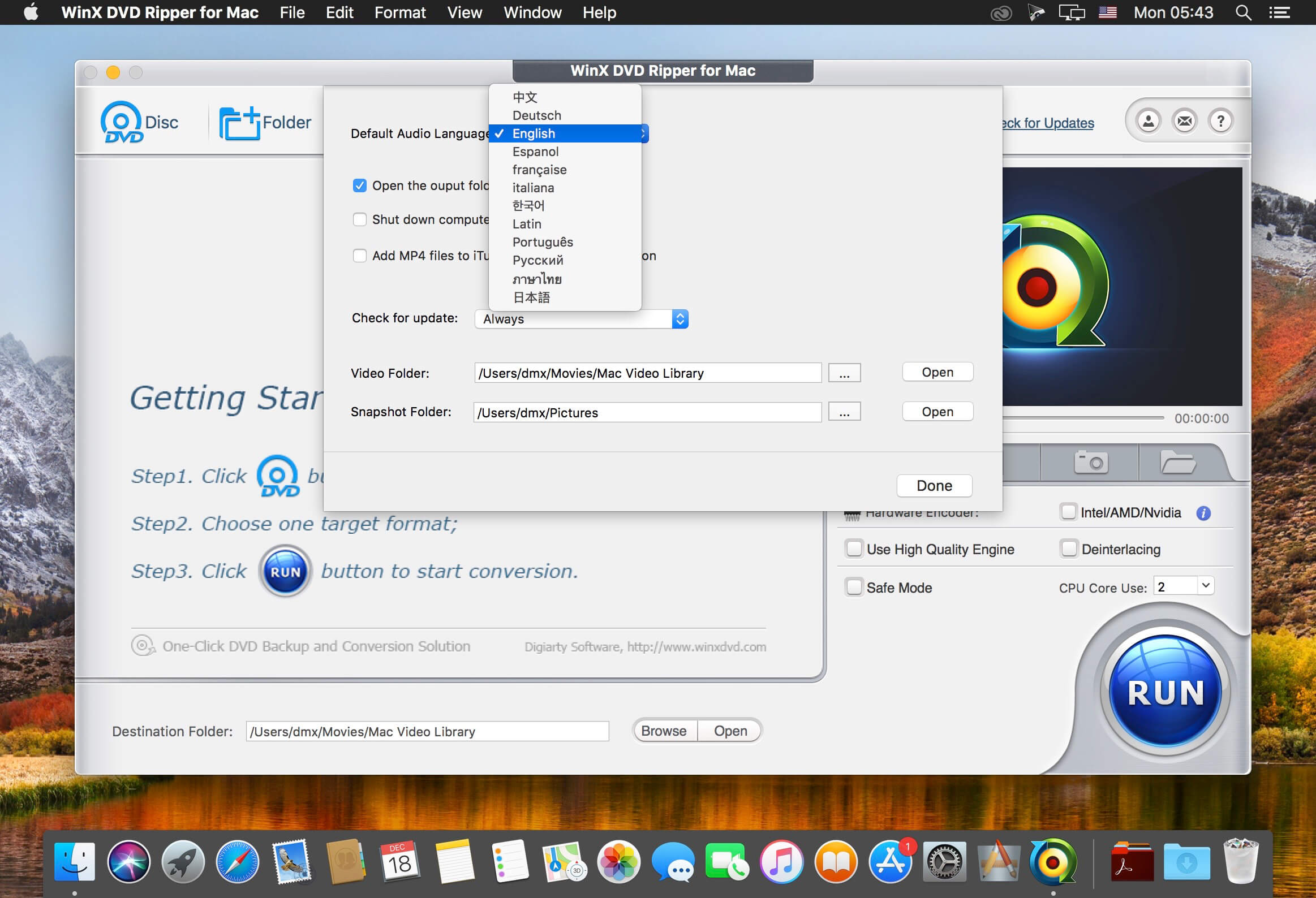 WinX DVD Ripper for Mac 6.7.0 DVD视频转换工具 WinX DVD Ripper for Mac 6.7.0 DVD视频转换工具