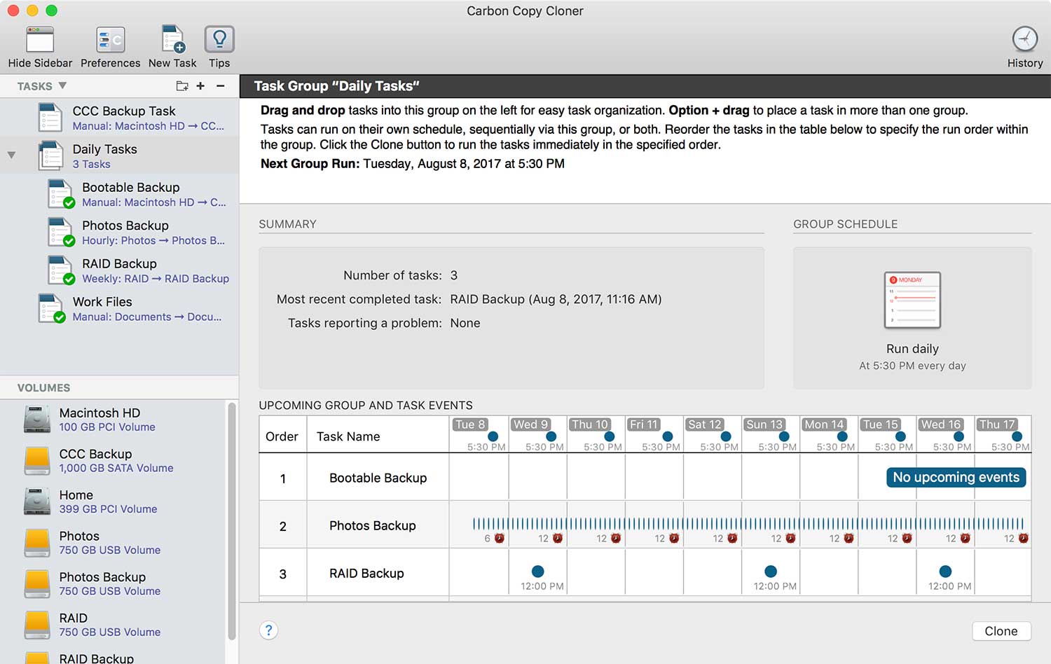 Carbon Copy Cloner 6.1.1.7323 硬盘克隆、同步、备份 Carbon Copy Cloner 6.1.1.7323 硬盘克隆、同步、备份