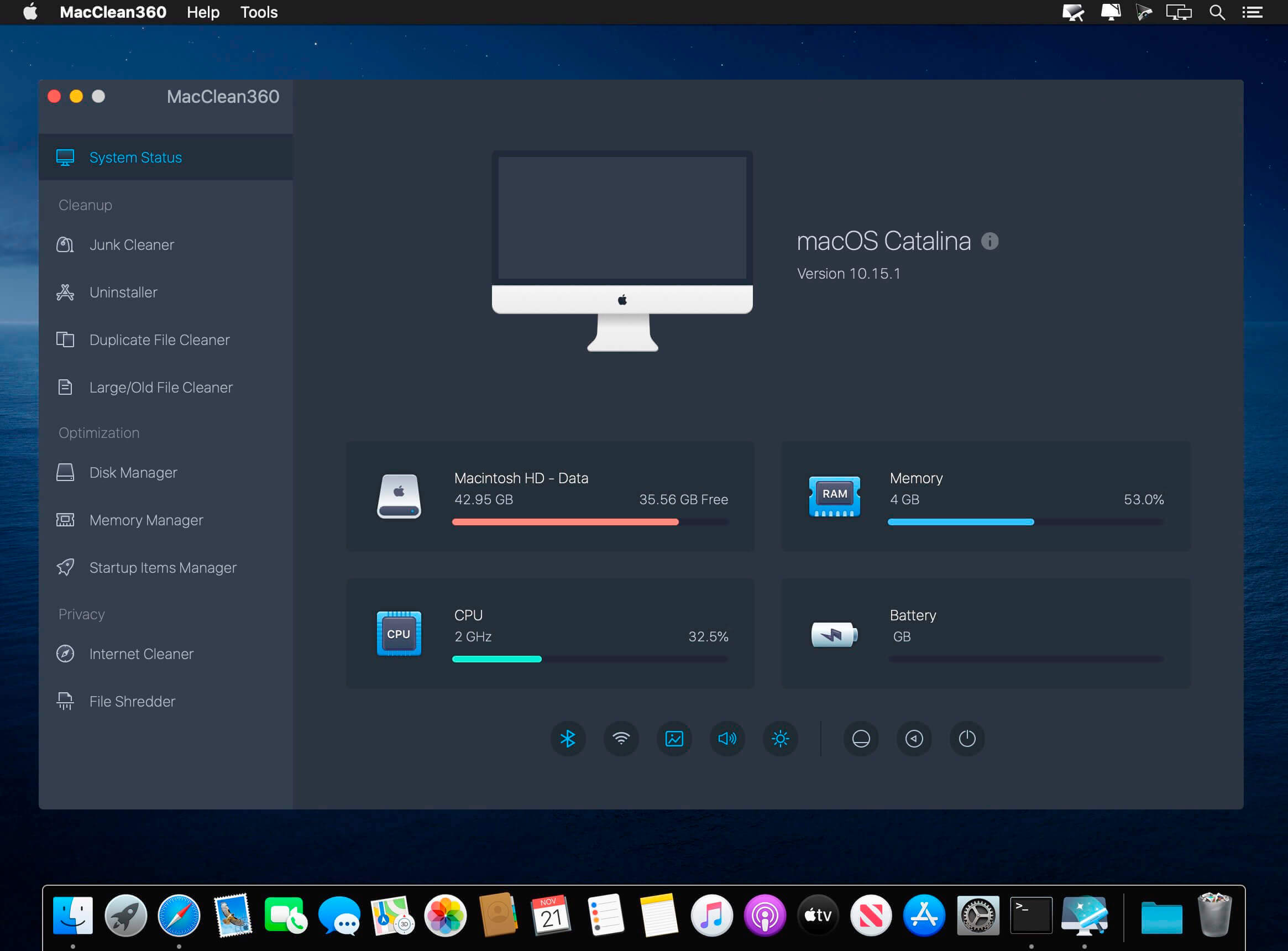 MacClean360 5.3 多功能Mac清洁管理工具 MacClean360 5.3 多功能Mac清洁管理工具