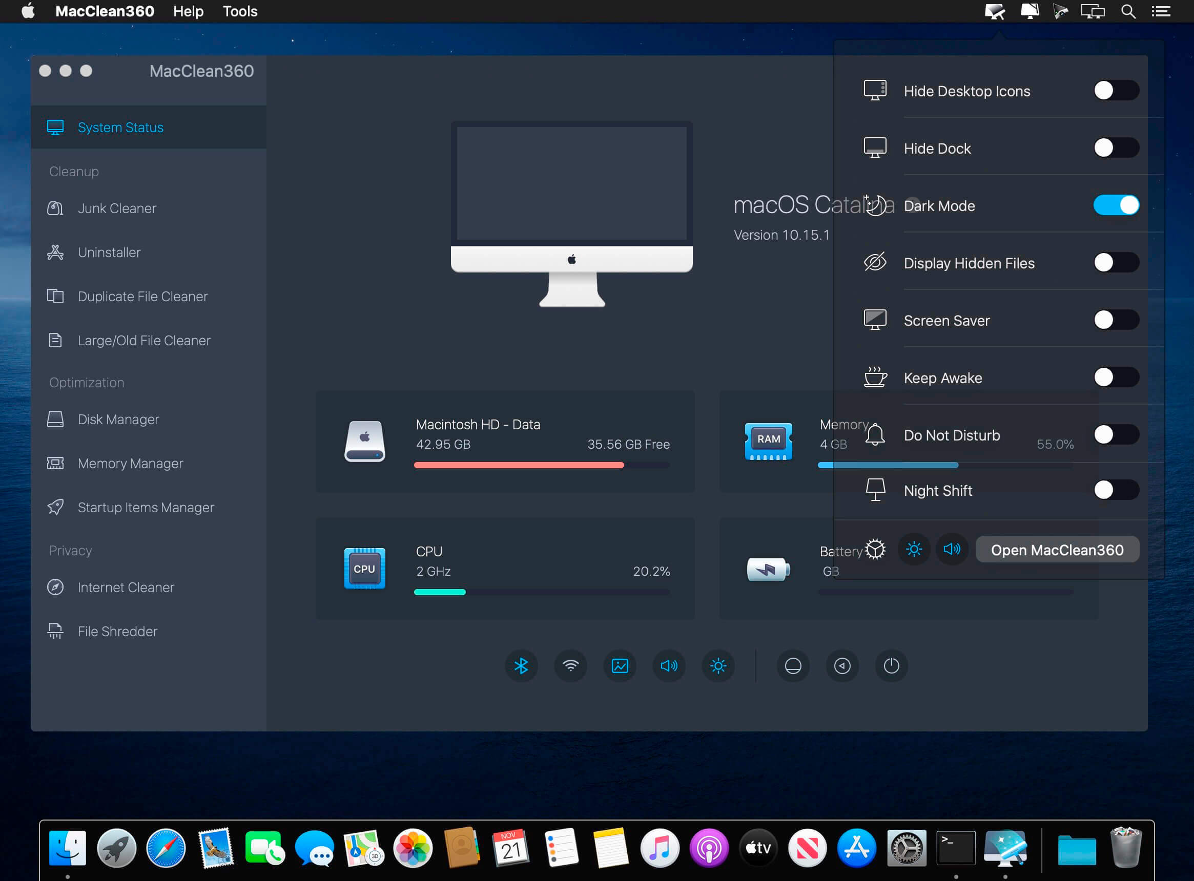 MacClean360 5.3 多功能Mac清洁管理工具 MacClean360 5.3 多功能Mac清洁管理工具