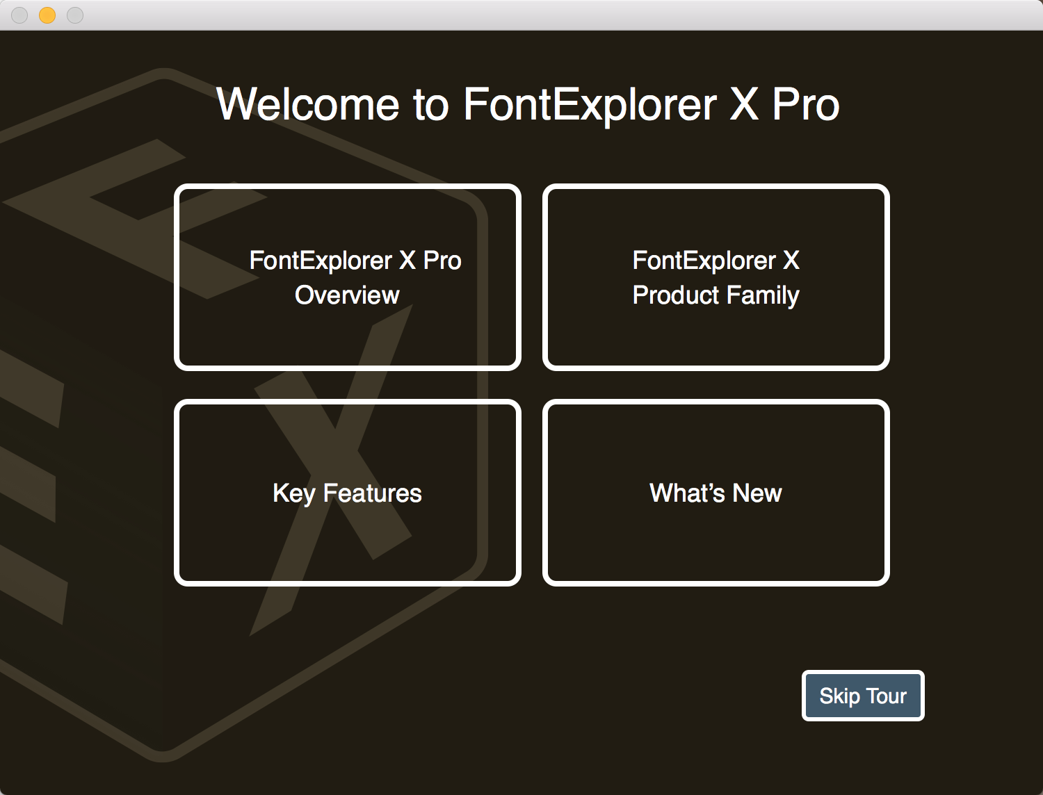 FontExplorer X Pro 7.3.0 字体管理软件 FontExplorer X Pro 7.3.0 字体管理软件