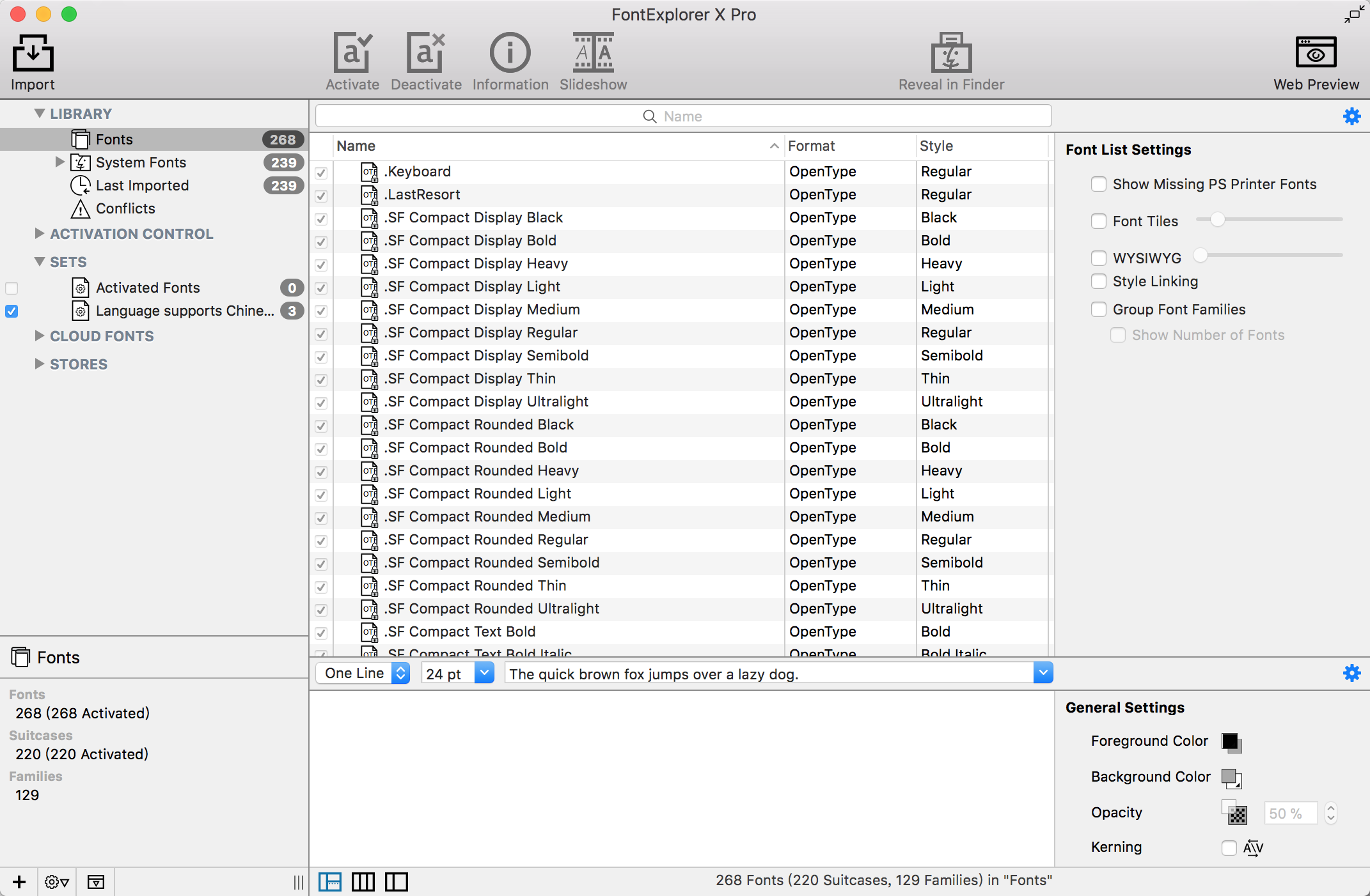 FontExplorer X Pro 7.3.0 字体管理软件 FontExplorer X Pro 7.3.0 字体管理软件
