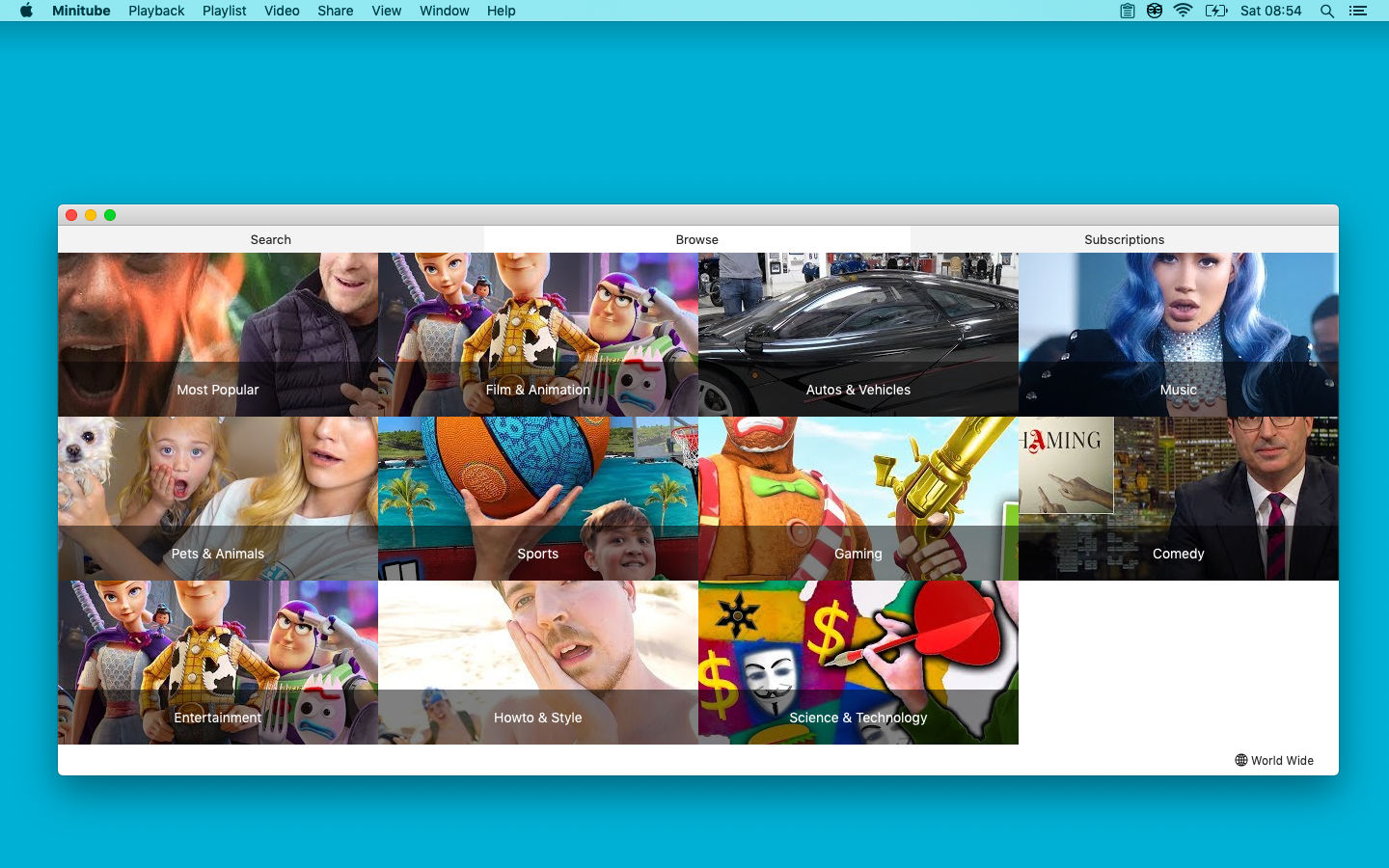 Minitube 3.9.3 YouTube客户端