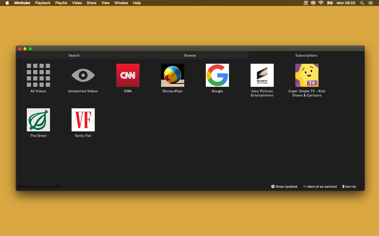 Minitube 3.9.3 YouTube客户端