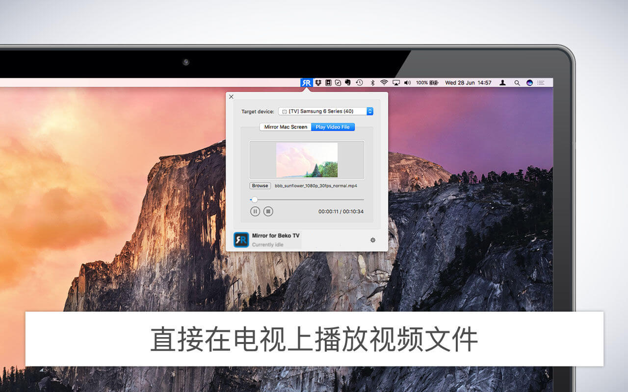 Mirror for Beko TV 3.5.3 Mac镜像到Beko智能电视 Mirror for Beko TV 3.5.3 Mac镜像到Beko智能电视