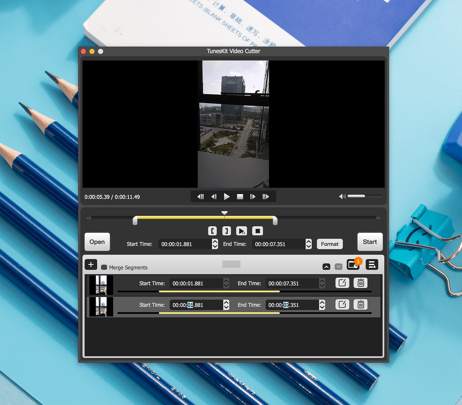 TunesKit Video Cutter 2.3.2 视频切割工具 TunesKit Video Cutter 2.3.2 视频切割工具