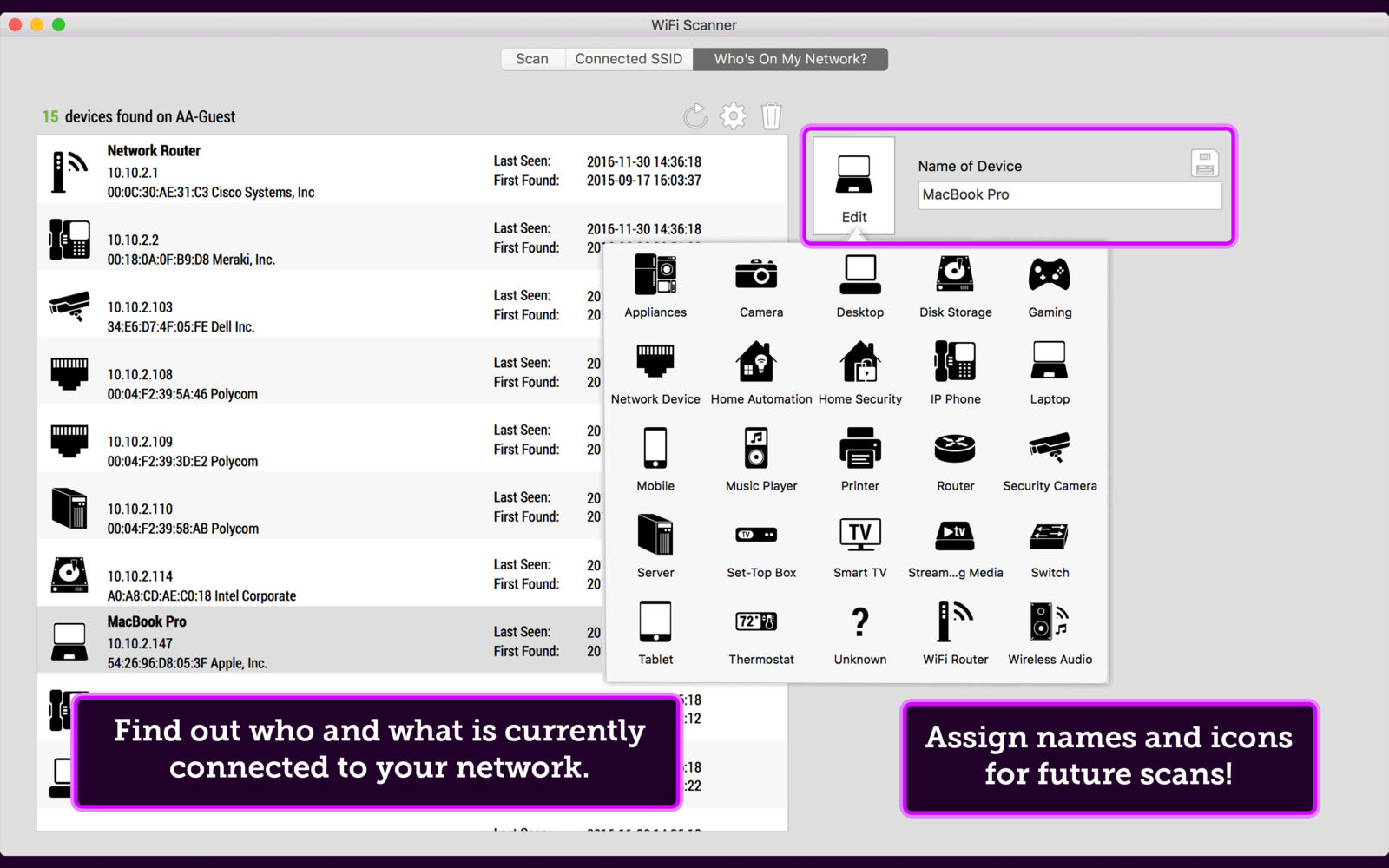 WiFi Scanner 3.0.2 WiFi接入与优化 WiFi Scanner 3.0.2 WiFi接入与优化