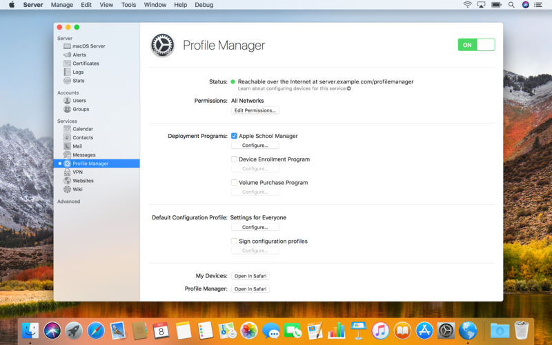 MacOS Server 5.12.1 将Mac变成服务器