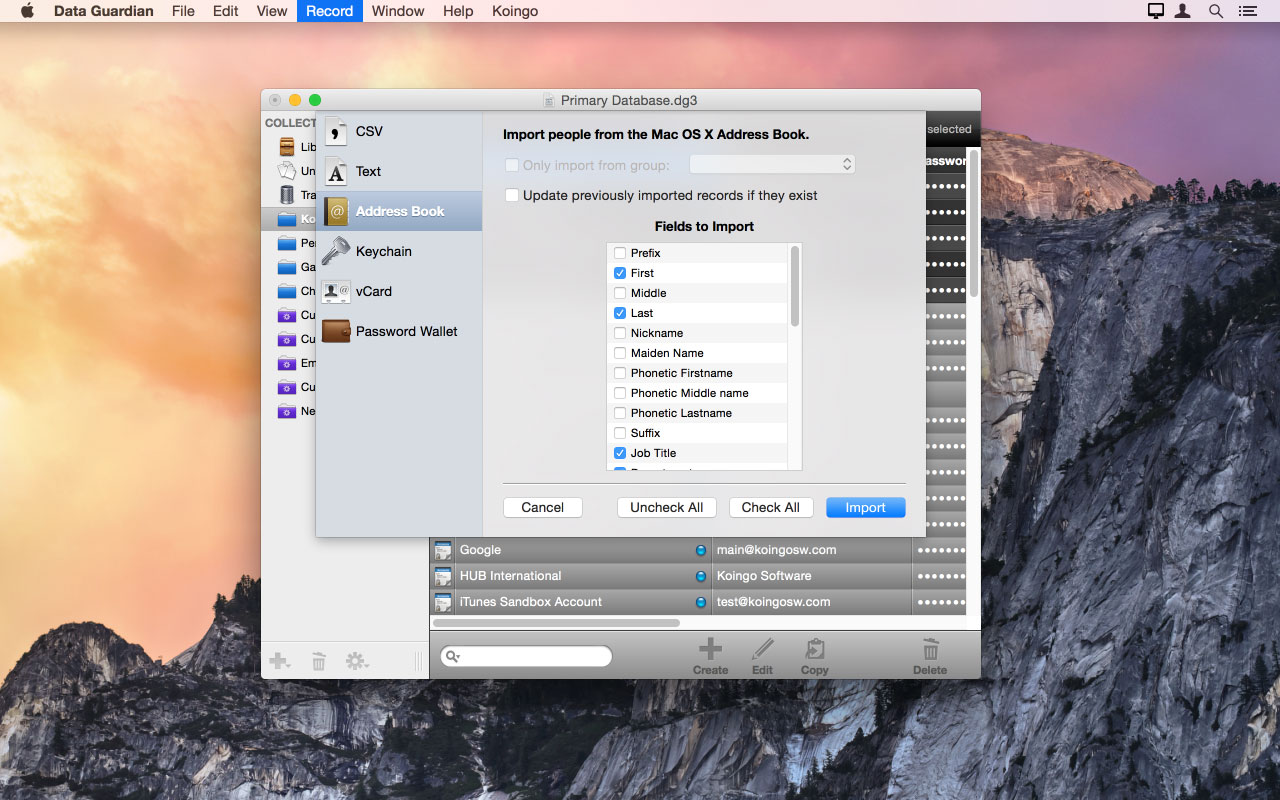 Data Guardian 7.0.5 加密的安全数据库程序 Data Guardian 7.0.5 加密的安全数据库程序