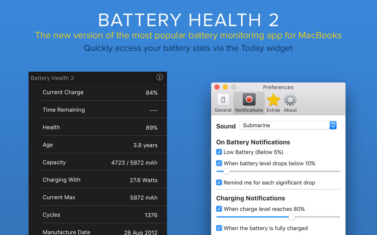 Battery Health 3 1.0.29 监控电池状态 Battery Health 3 1.0.29 监控电池状态