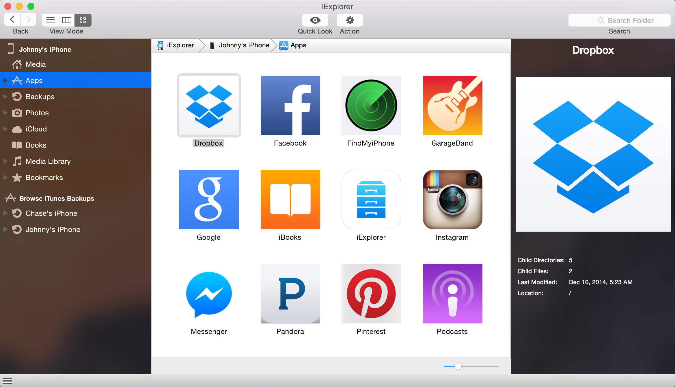 iExplorer 4.5.0 fix iPhone文件管理器 iExplorer 4.5.0 fix iPhone文件管理器