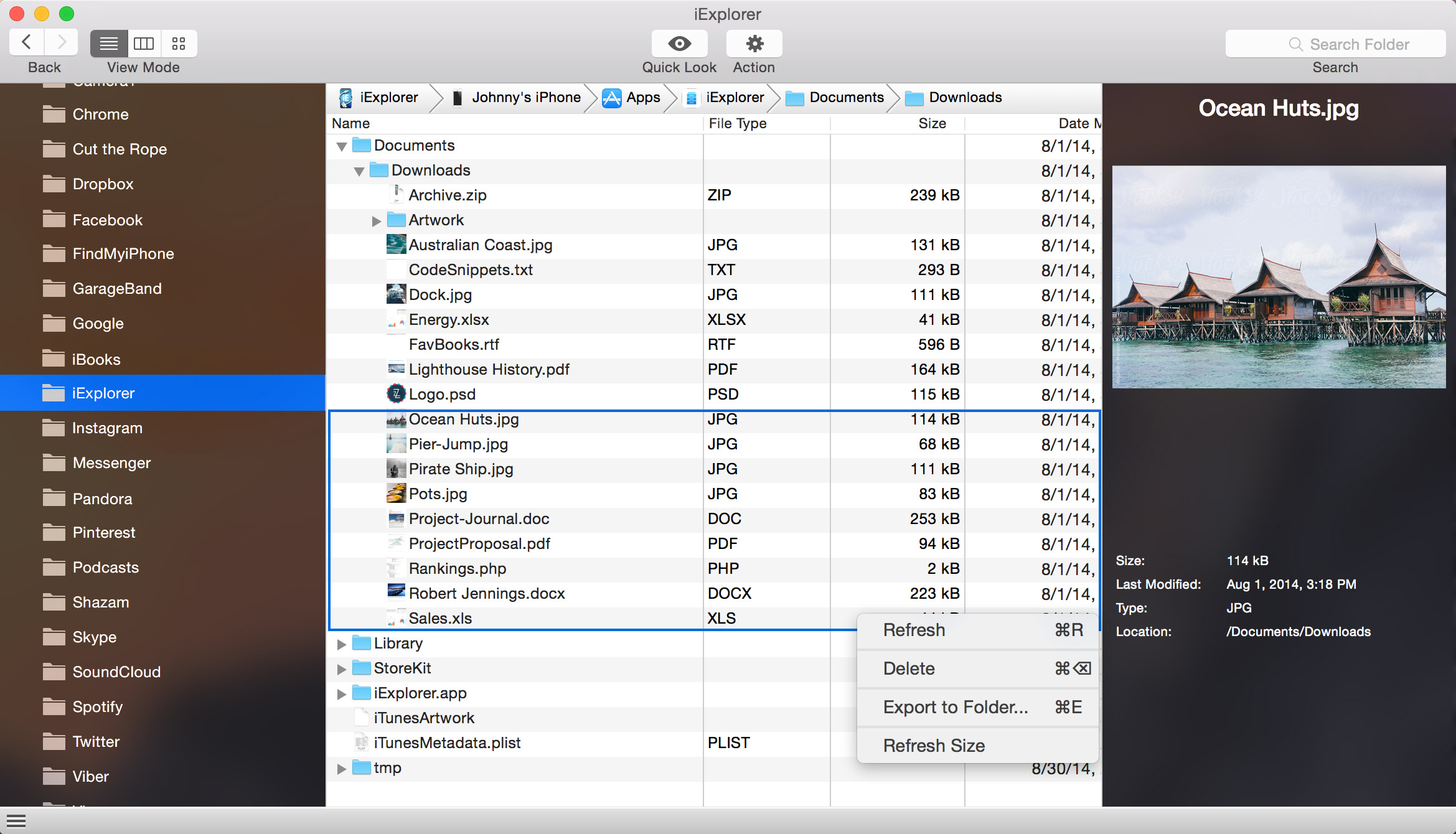 iExplorer 4.5.0 fix iPhone文件管理器 iExplorer 4.5.0 fix iPhone文件管理器