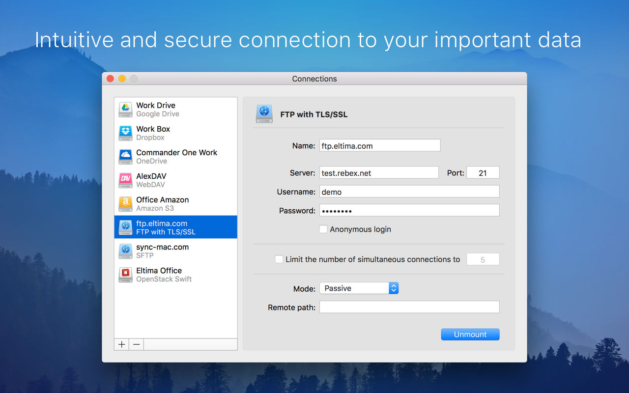 CloudMounter 3.10 集中式服务 CloudMounter 3.10 集中式服务