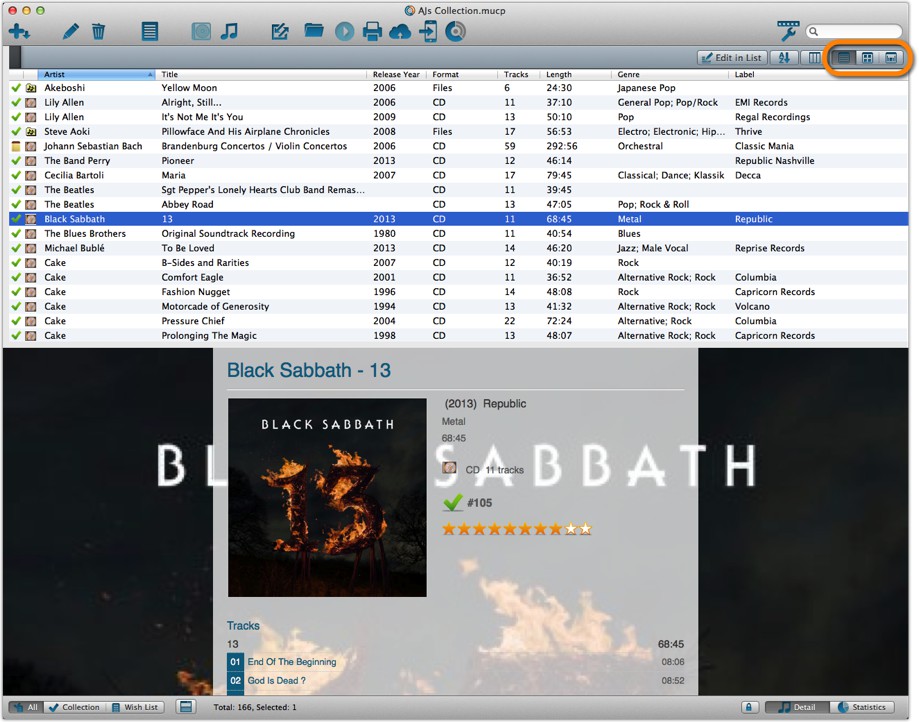 Music Collector Pro 20.3.2 将CD编录到数据库 Music Collector Pro 20.3.2 将CD编录到数据库