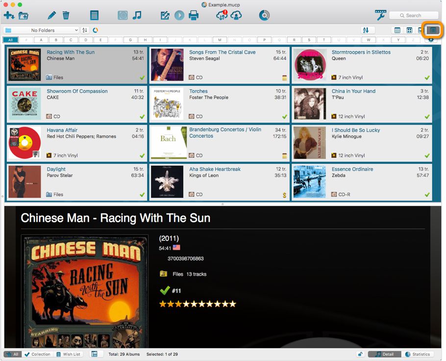 Music Collector Pro 20.3.2 将CD编录到数据库 Music Collector Pro 20.3.2 将CD编录到数据库