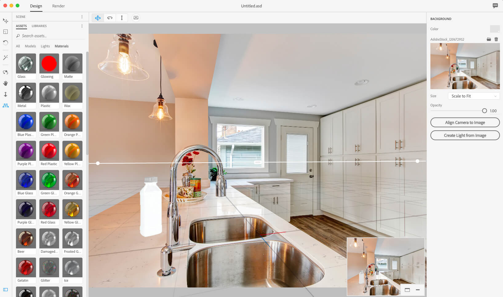 Adobe Dimension CC 3.4.3 3D图像制作软件 Adobe Dimension CC 3.4.3 3D图像制作软件