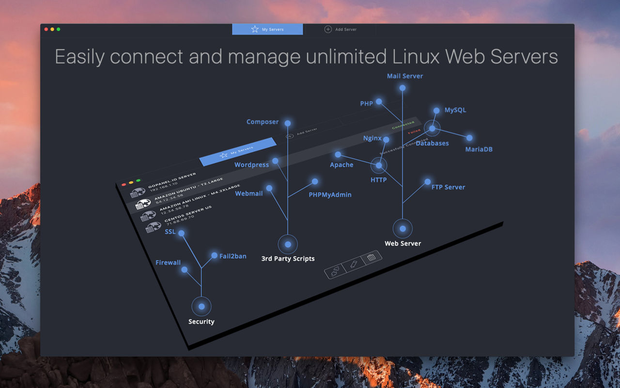 goPanel 2.9.1 管理Web服务器