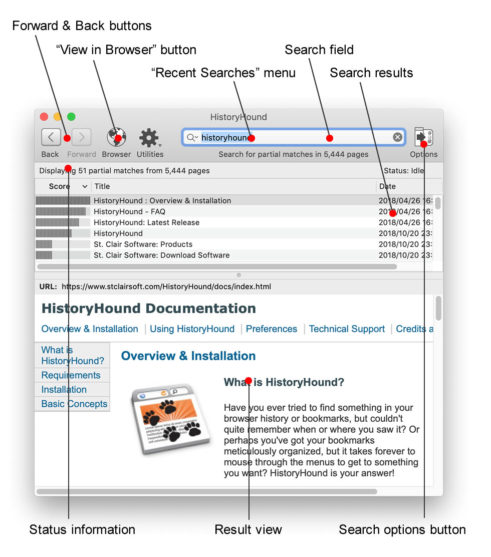 HistoryHound 2.3.2 历史浏览页面搜索工具 HistoryHound 2.3.2 历史浏览页面搜索工具
