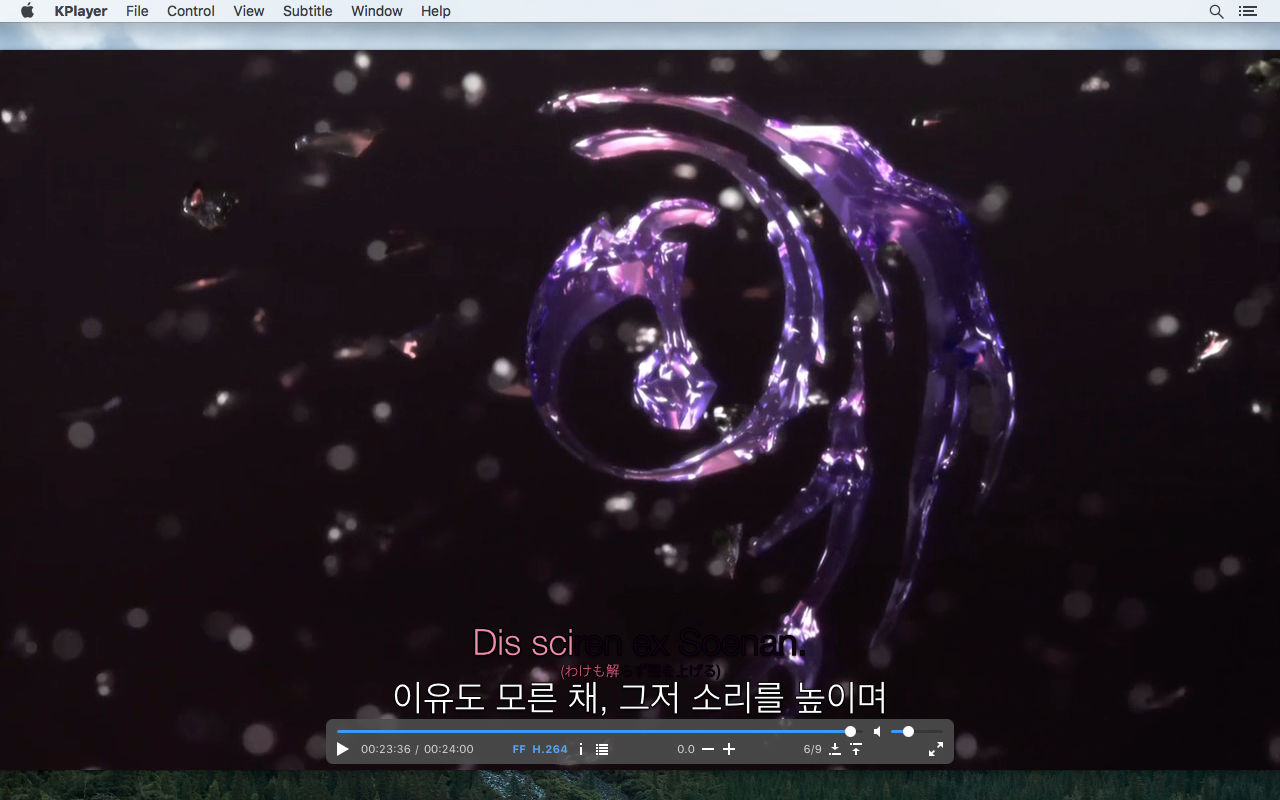 KPlayer 2.1.0 支持字幕添加视频播放软件 KPlayer 2.1.0 支持字幕添加视频播放软件