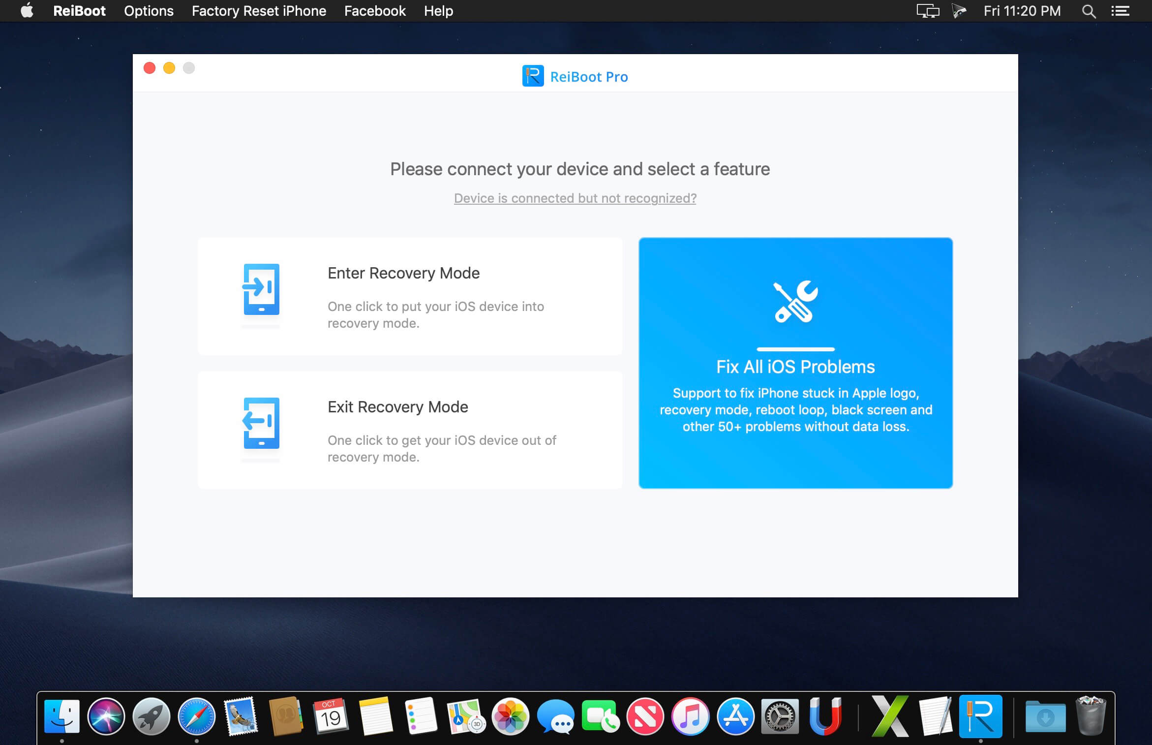 ReiBoot Pro 7.5.3.3 修复iOS系统的软件 ReiBoot Pro 7.5.3.3 修复iOS系统的软件