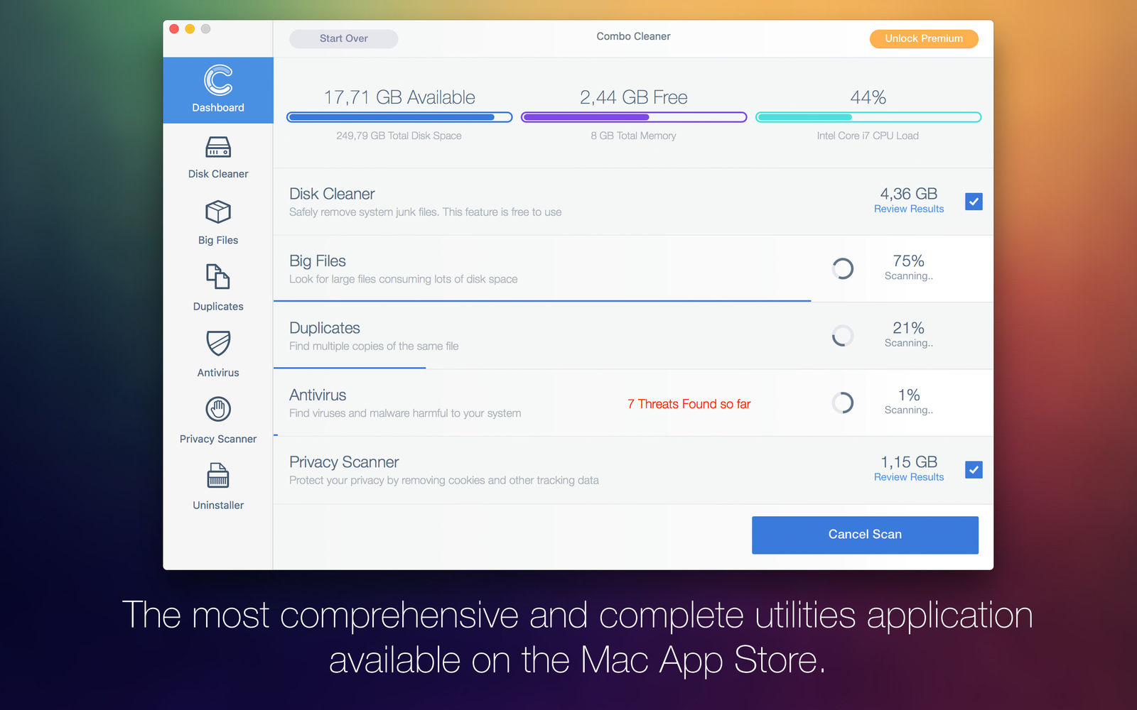 Combo Cleaner 1.3.6 防病毒和系统优化工具 Combo Cleaner 1.3.6 防病毒和系统优化工具