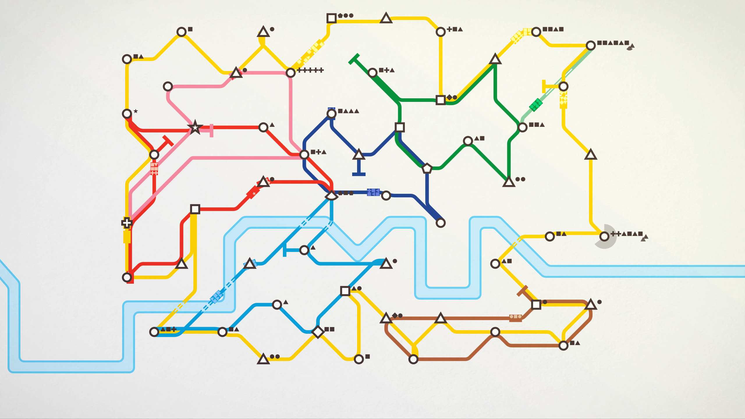 迷你地铁(MiniMetro) 43 (42261) 极简主义地铁模拟游戏 迷你地铁(MiniMetro) 43 (42261) 极简主义地铁模拟游戏
