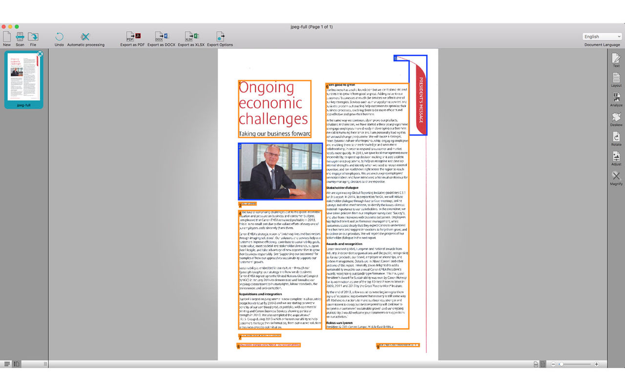 Readiris Pro 17.1.4 OCR 图片文字识别工具 Readiris Pro 17.1.4 OCR 图片文字识别工具
