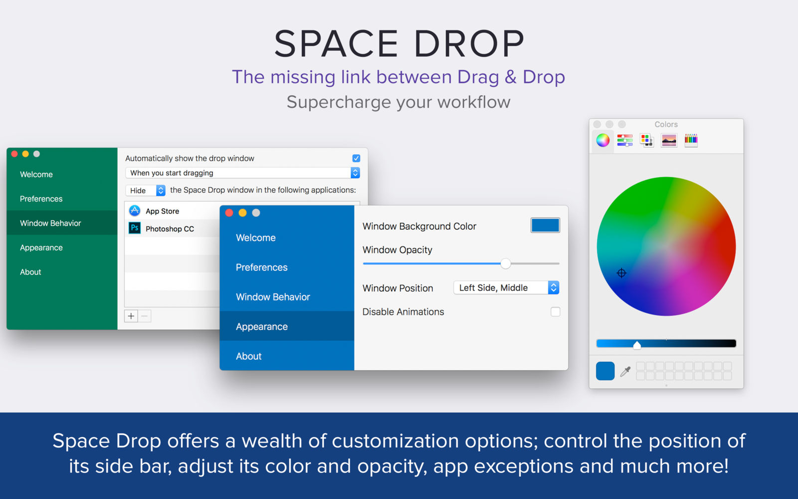 Space Drop 1.8.0 轻松拖放文件管理