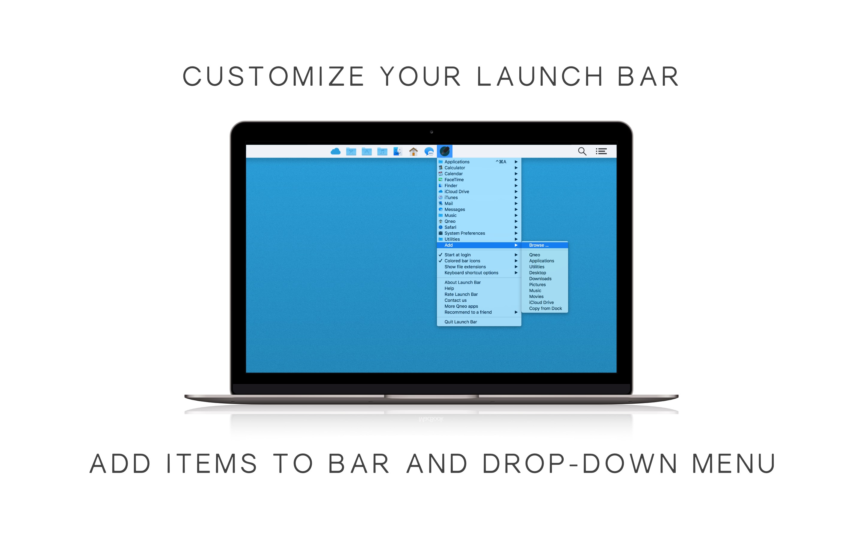 Launch Bar 1.0.4 快速启动栏 Launch Bar 1.0.4 快速启动栏