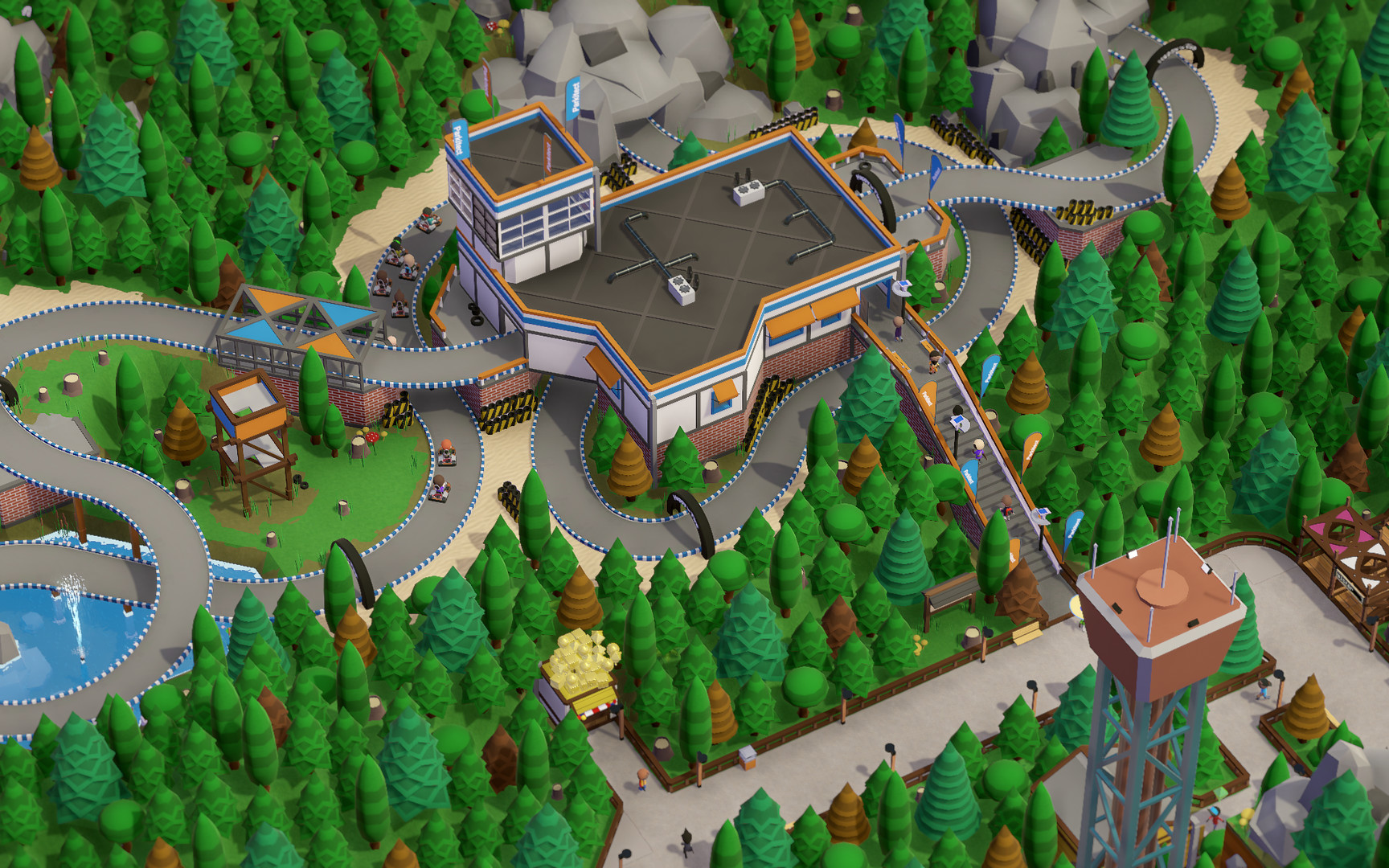 游乐园建造师（Parkitect） 1.5j (39635) 模拟经营类游戏