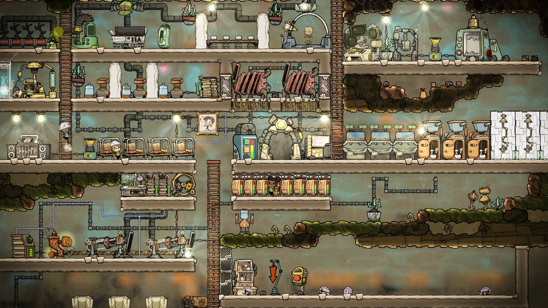 缺氧（Oxygen Not Included） v419840 模拟建造生存游戏