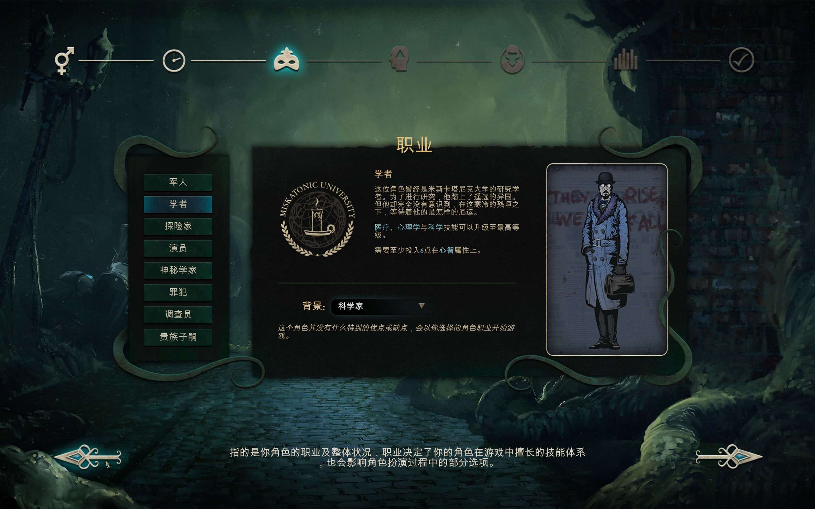 冥河：旧日支配者之治（Stygian：Reign of the Old Ones） 1.1.7 (37596) 恐怖角色扮演战斗游戏