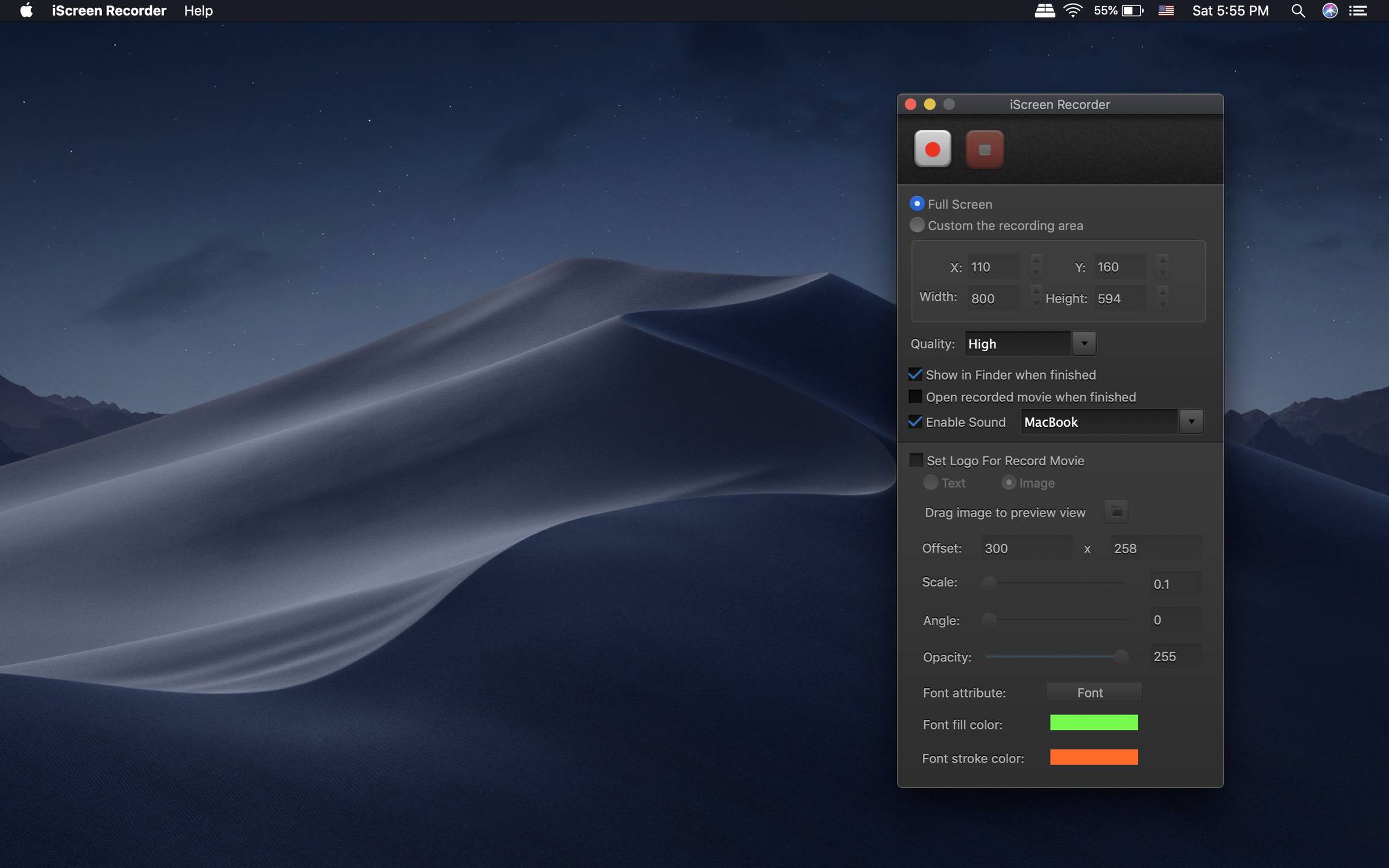 iScreen Recorder 3.10.1 轻量级屏幕录制工具