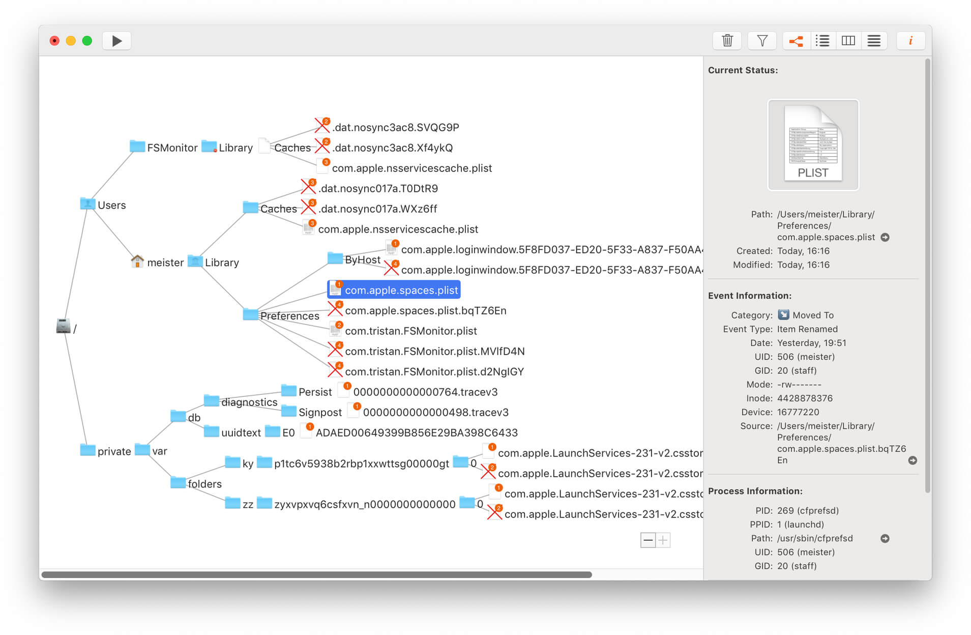 FSMonitor 1.1.1 (130) 监视文件系统中的所有更改 FSMonitor 1.1.1 (130) 监视文件系统中的所有更改
